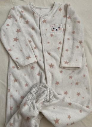 Флисовый теплый человечек