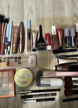 Косметика kiko benefit lamel glambee maybelline eveline catrice patricia ledo