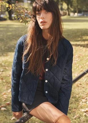 Стеганая куртка zara