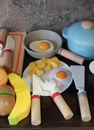 Набір для кухні дитячий дерев'яний