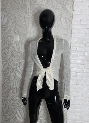 Тонкий мохеровий кардиган кофта накидка мохер strauss women, m