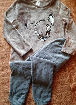 Плюшевая пижама disney костюм для дома и сна