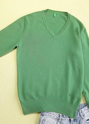 Комфортный мягкий шерстяной свитер  от benetton4 фото