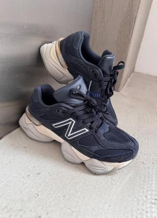 Мужские кожаные зимние ботинки кроссовки new balance