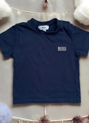 Бавовняна футболка hugo boss на малюка 6 місяців