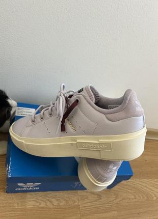 Кеды adidas кожа