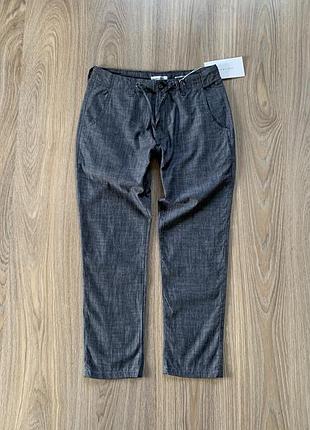 Чоловічі легкі літні бавовняні штани zara man