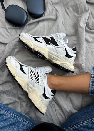 Кроссовки new balance 9060 white\black