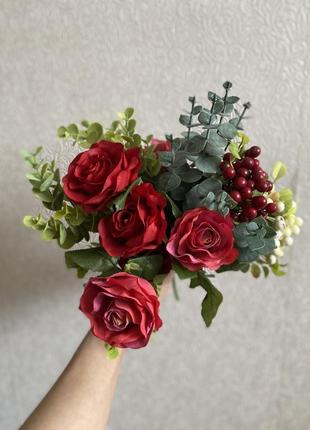 Искусственные цветы 35 штук