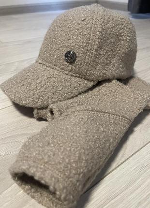 Новий 🆕 комплект кепка 🧢 +🧤