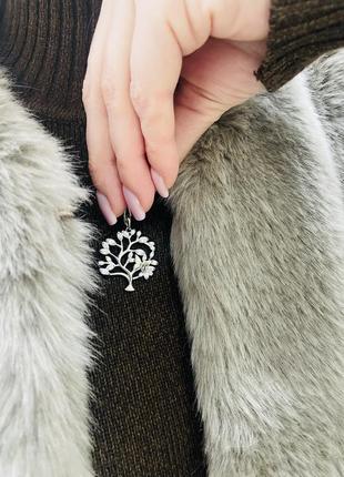 Срібна підвіска дерево життя 925 проба