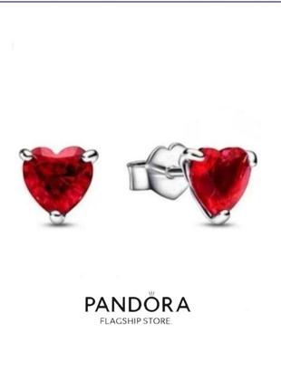 Серьги серебро маленькие оригинальные silver_pandora