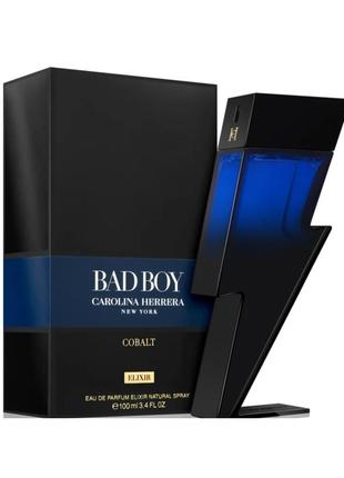 Carolina herrera bad boy cobalt elixir парфюмированная вода