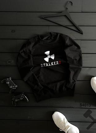 Світшот чоловічий сталкер весна 2