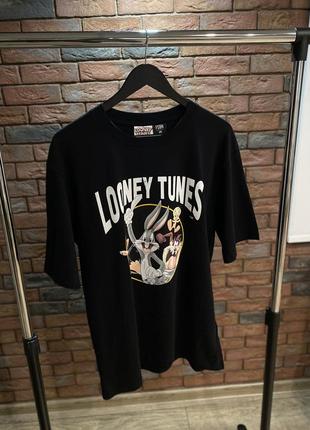 Футболка new yorker з принтом чорного кольору чоловіча l