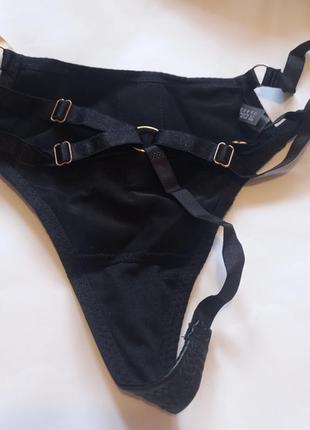 Комплект нижньої білизни чорний weiyesi 0947