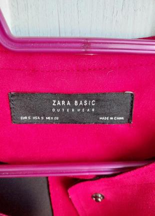Zara замшеве пальто, s
