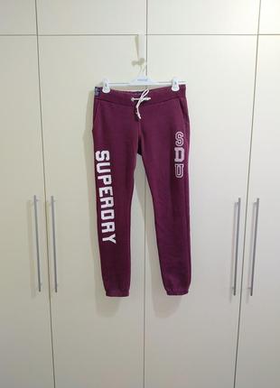 Штаны спортивные superdry хлопок теплые  g-star raw tommy hilfiger