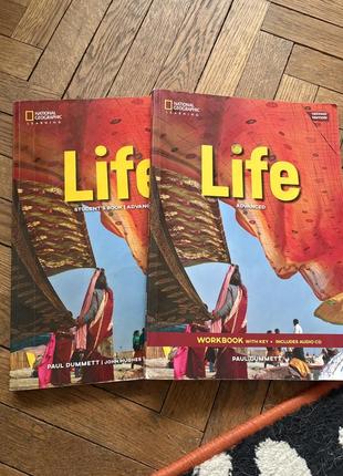 Life national geographic c1 advanced english підручник та робочий зошит