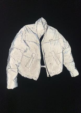 Куртка bershka рефлективна