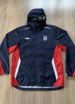 Мужская винтажная непромокаемая витровка на мембране umbro england
