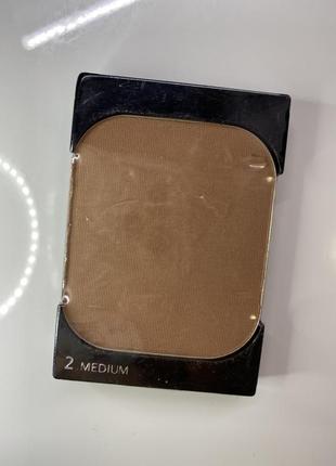 Компактная пудра бронзер shiseido bronzer  2 medium бронзатор