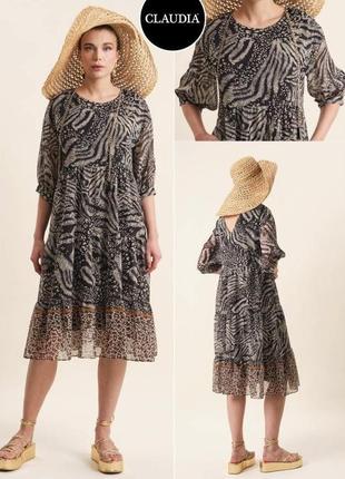 Платье из шифона