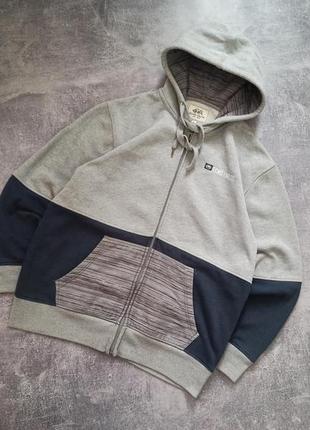 Стильна чоловіча кофта ecko unltd еко анлімітед з вишивкою на грудях худі зипка зіп sk8 y2k skate