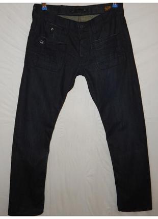 Джинсы прямого кроя g-star raw mc arthur shiptate narrow midnight