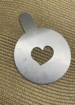 Трафарет для капучіно.