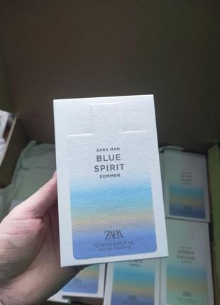 Zara blue spirit summer в коробці оригінал
