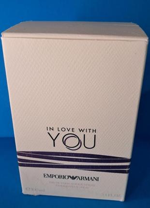 emporio armani logo square glasses item