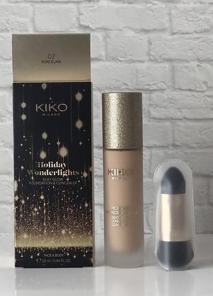 Тональна основа для обличчя holiday wonderlights kiko milano