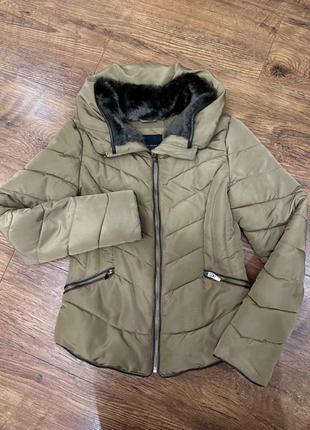 Куртка демисезонная zara basic, s