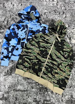 Соуп худи denim tears x bape