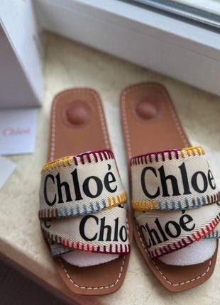 Босоніжки- шльопанці chloé в наявності