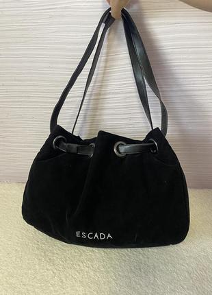 Escada велюровая женская сумка