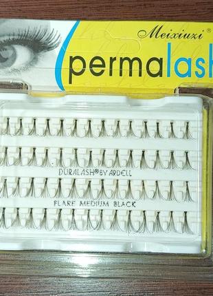 Набір пучкових вій, накладні вії permalash