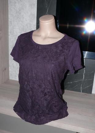 Футболка супер, ажурна,бавовна