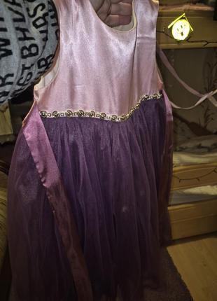 Платье нарядное фатин, 116 3