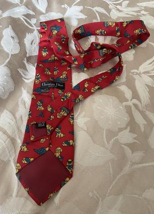 Шовкова краватка cristian dior