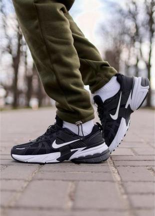 Мужские кроссовки Windbreaker runtekk black white мужественные кроссовки найк чёрные с белькам