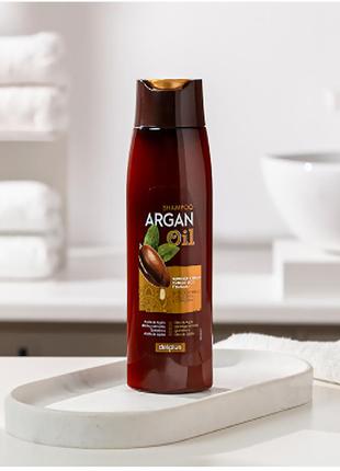 Шампунь argan oil для сухого та пошкодженого волосся. 400ml випаровування