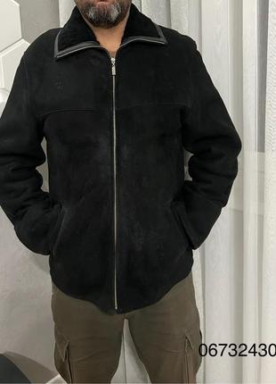 Дубльонка дублянка дубленка замша р. l-xl стан чудовий