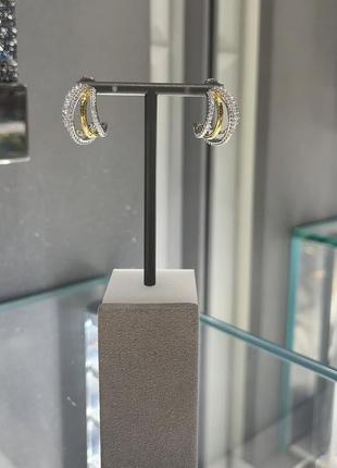 Сережки swarovski huperbola