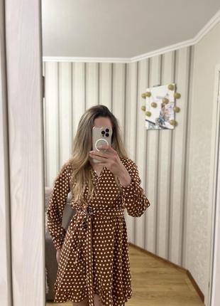 Сукня з імітацією запаху