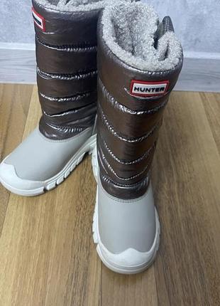 Зимрные сапоги, снегоходы hunter kids, 27 размер