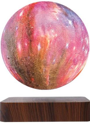 Настольный магнитный 3d светильник-ночник 14 см с сенсорным управлением magnetic moon lightt model 1