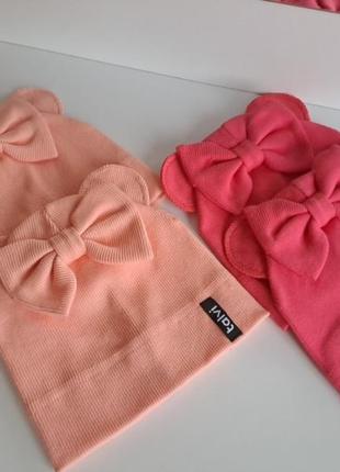 Шапочки тоненькие трикотажные на весну 🌸