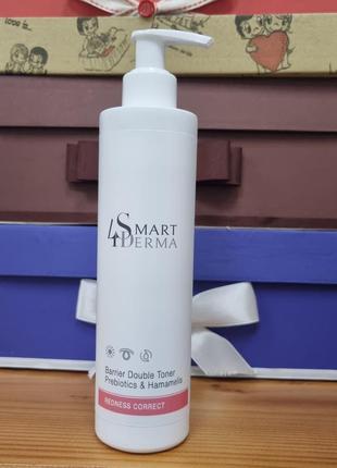 Smart4derma redness correct зміцнювальний 2-фазний тонер